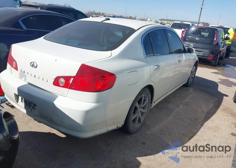 2005 Infiniti G35 z USA, uszkodzony, nr VIN JNKCV51E15M206142